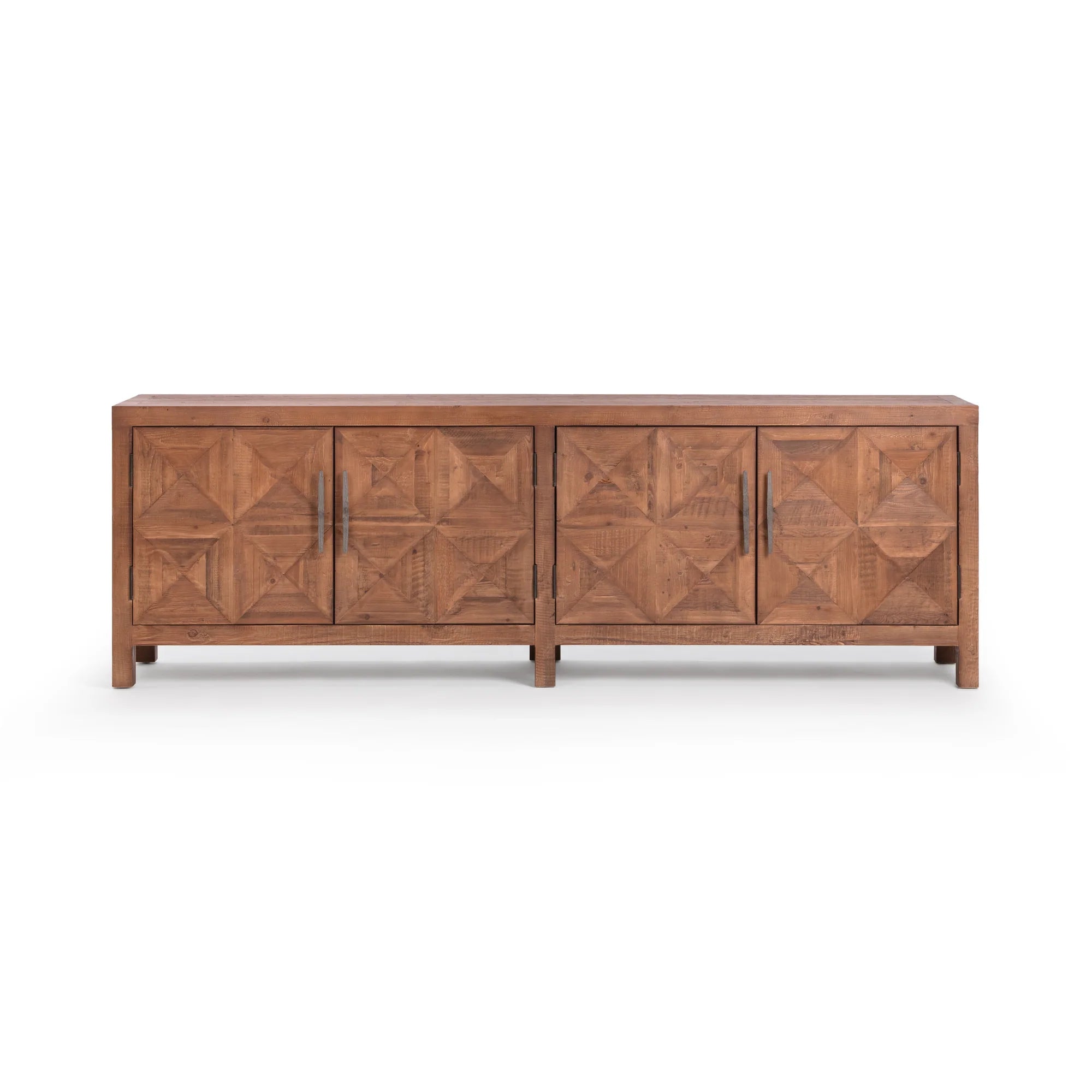 Elani 4 Door Cabinet in Brown
