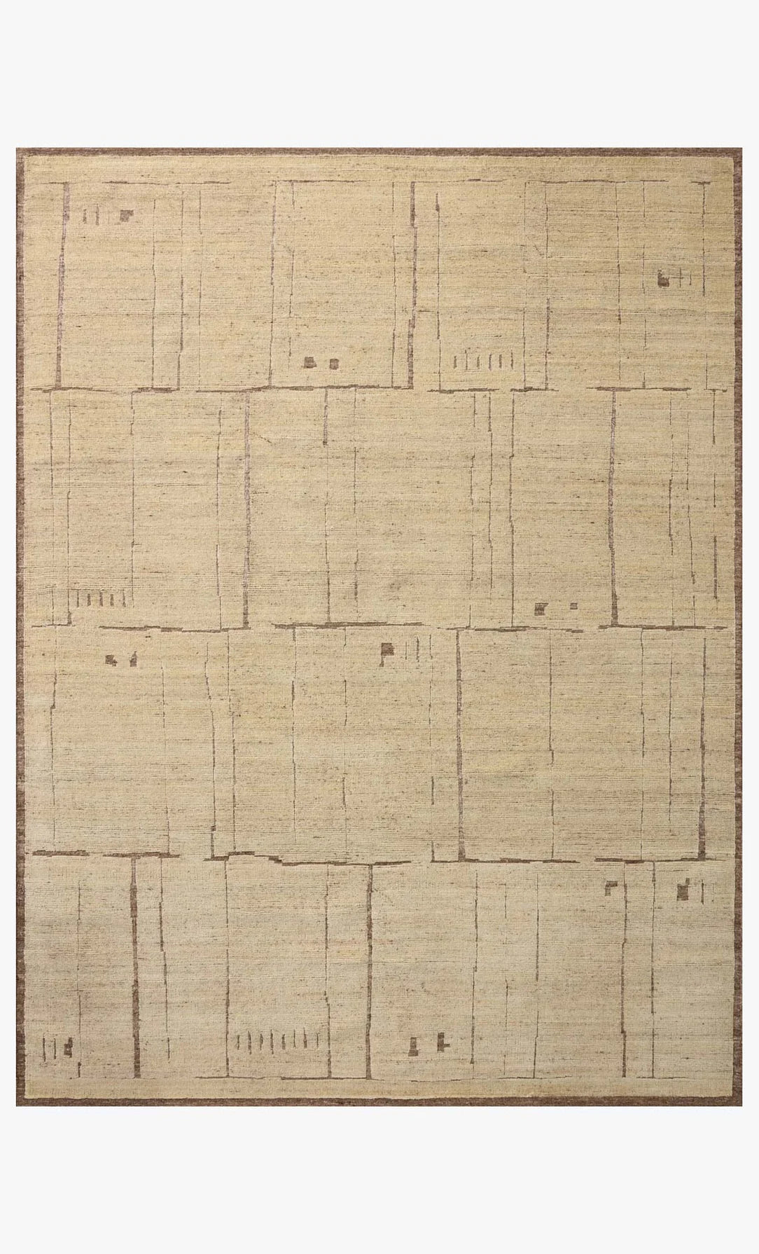 Beckham Brown / Antique Ivory Rug