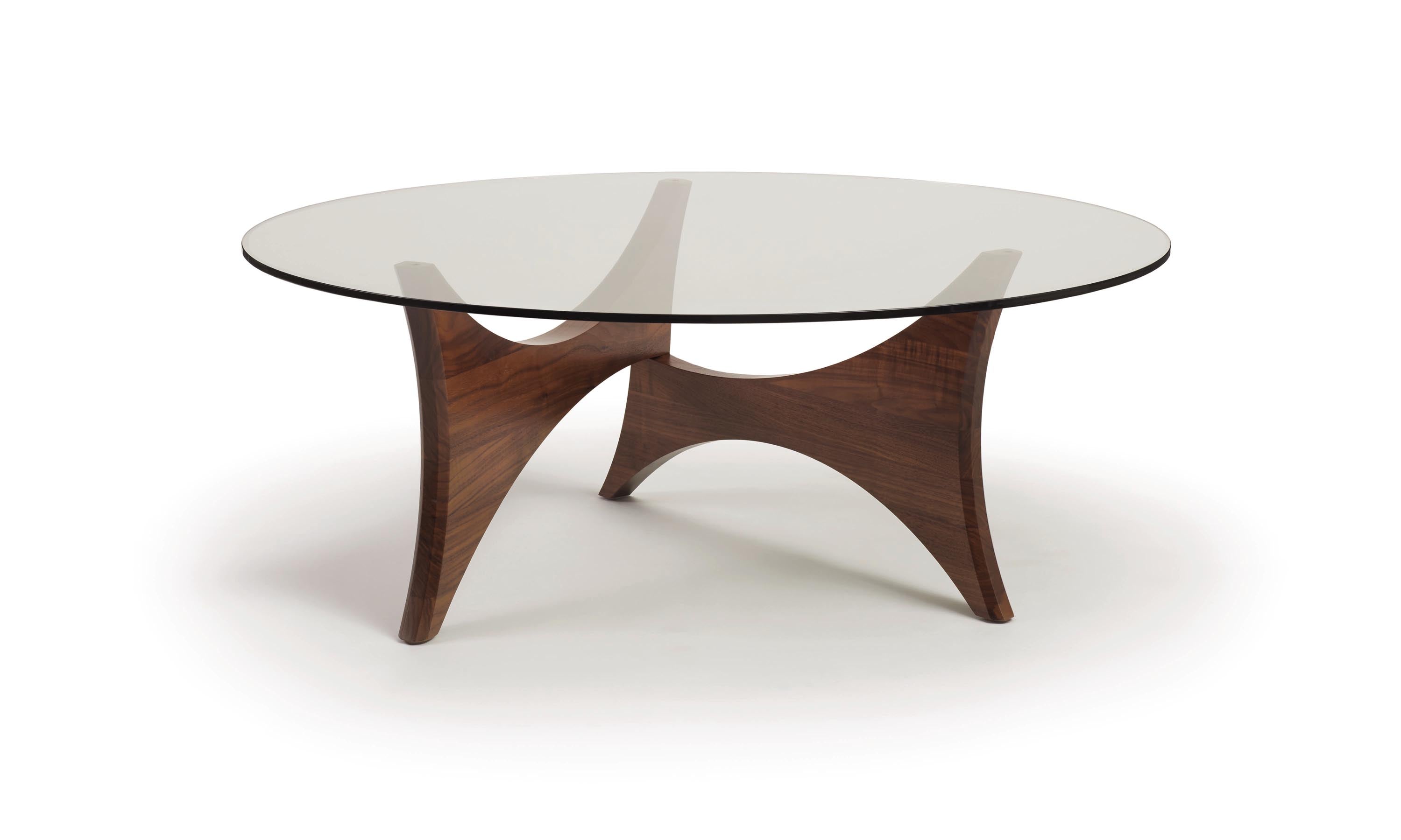 Pivot Coffee Table in Natural Walnut