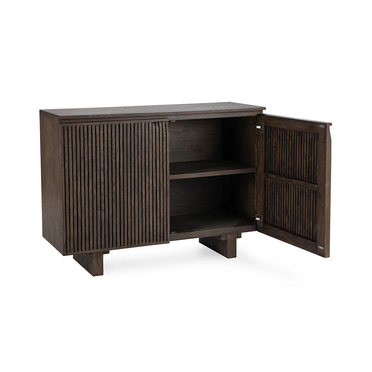 Roya 2 Door Cabinet in Toasted Brown