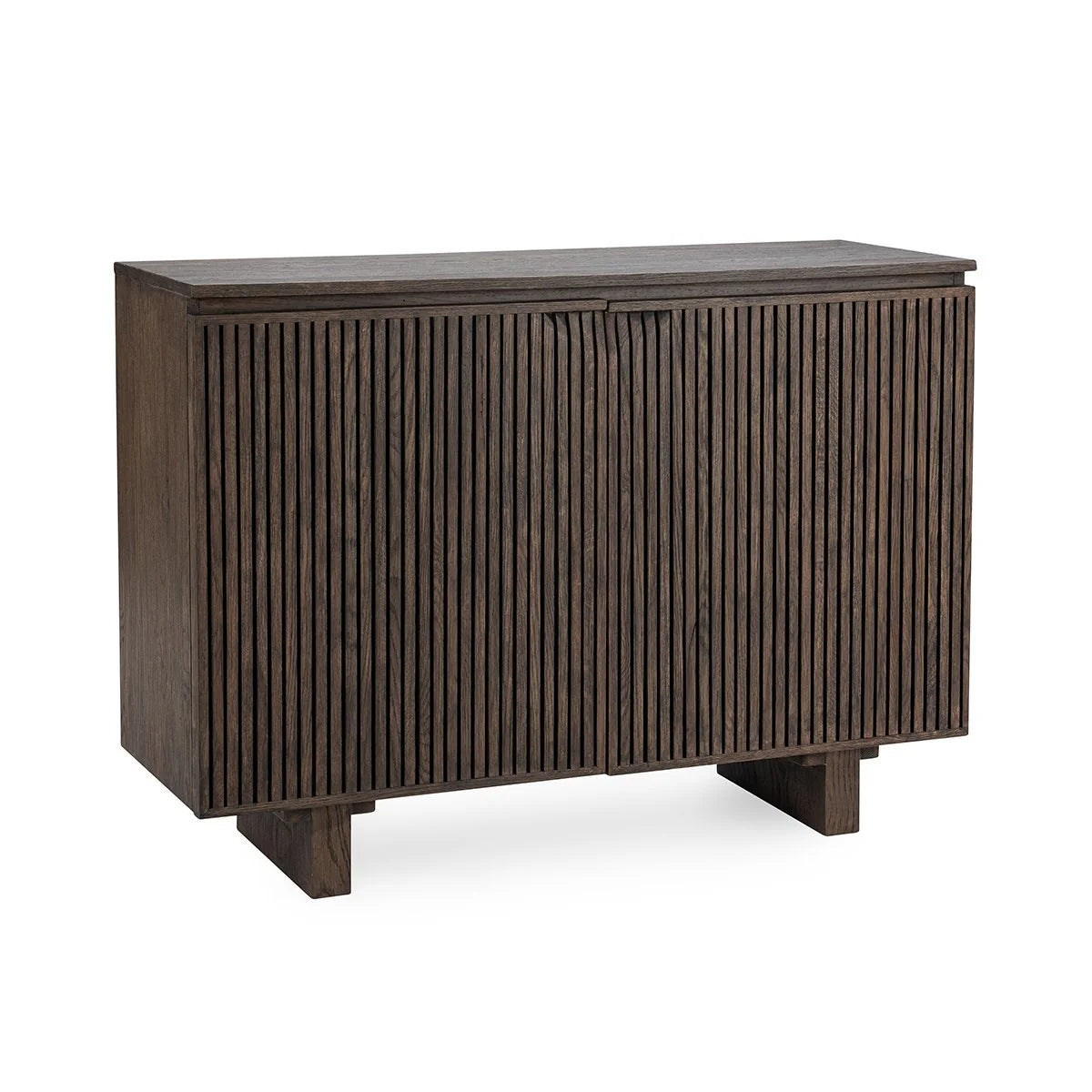 Roya 2 Door Cabinet in Toasted Brown