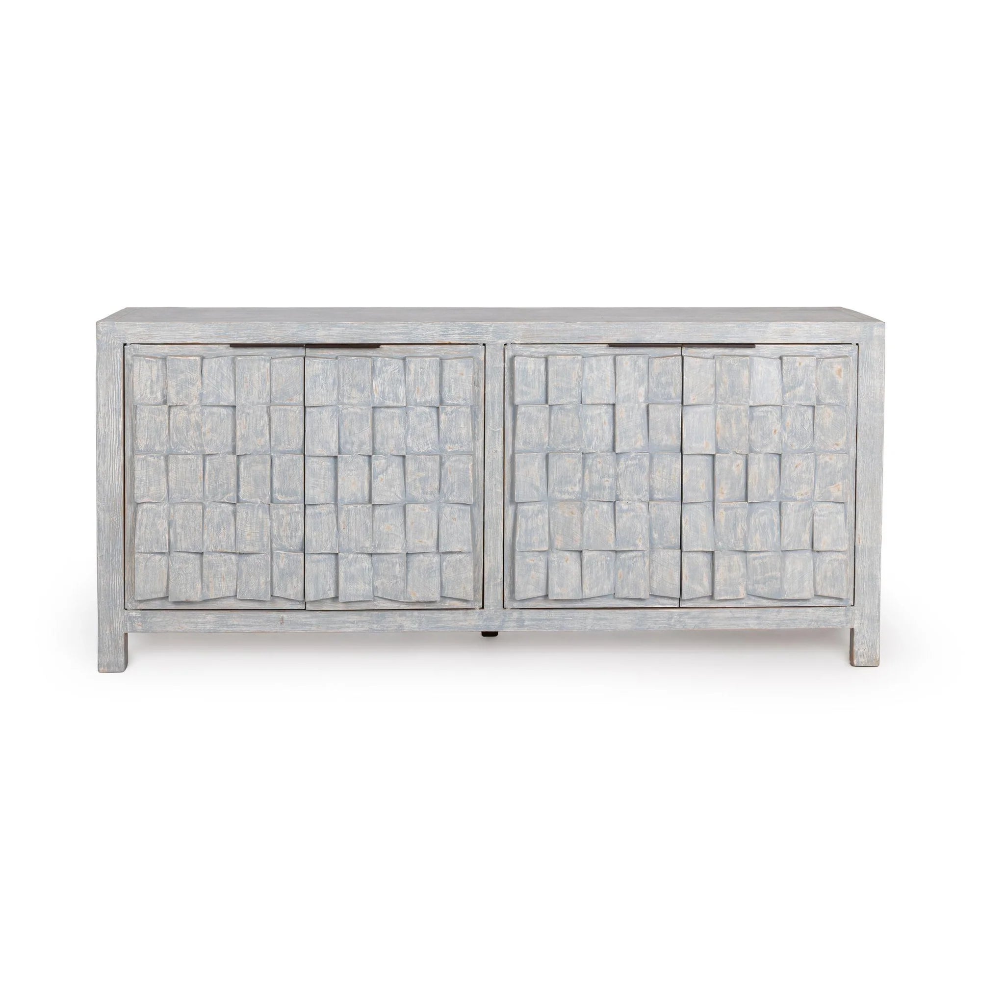 Gama 4 Door Cabinet in Blue Wash