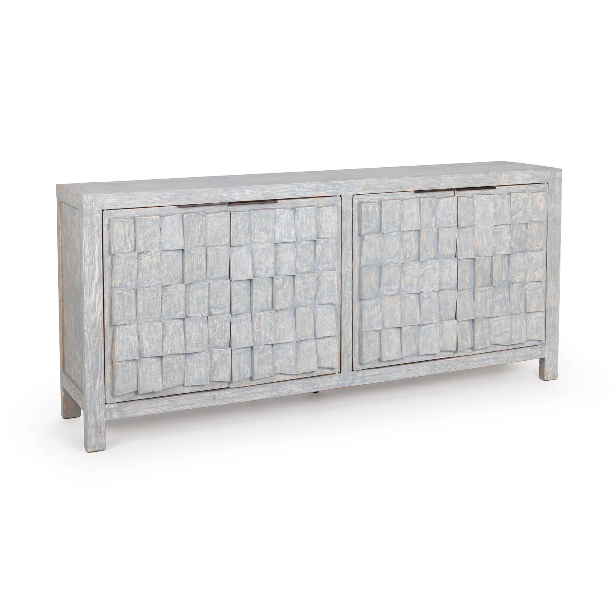 Gama 4 Door Cabinet in Blue Wash