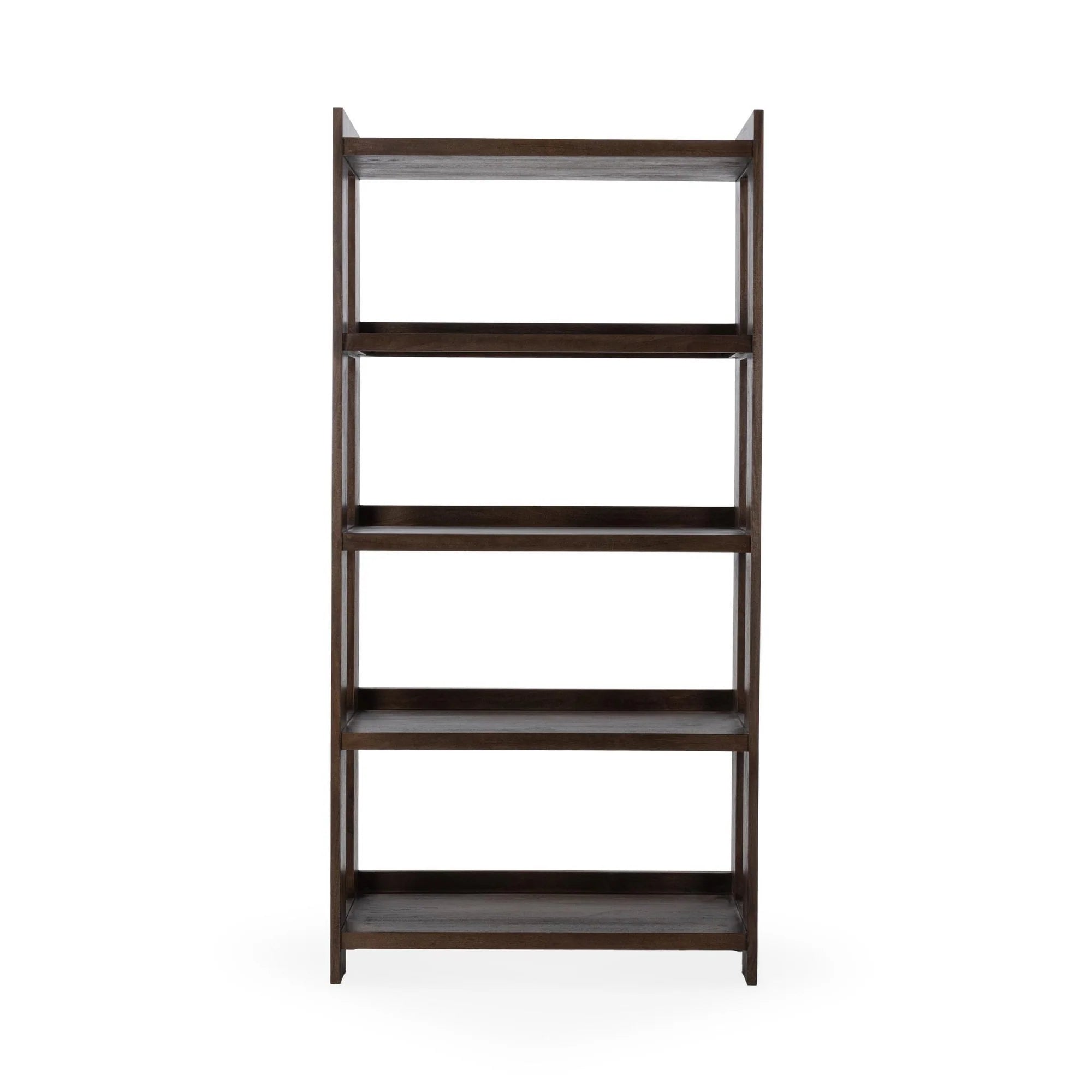 Marine Bookcase in Cocoa Brown