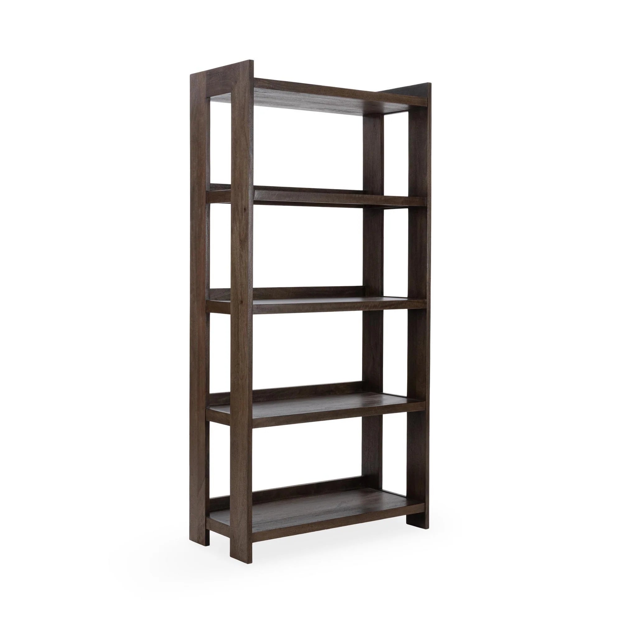 Marine Bookcase in Cocoa Brown