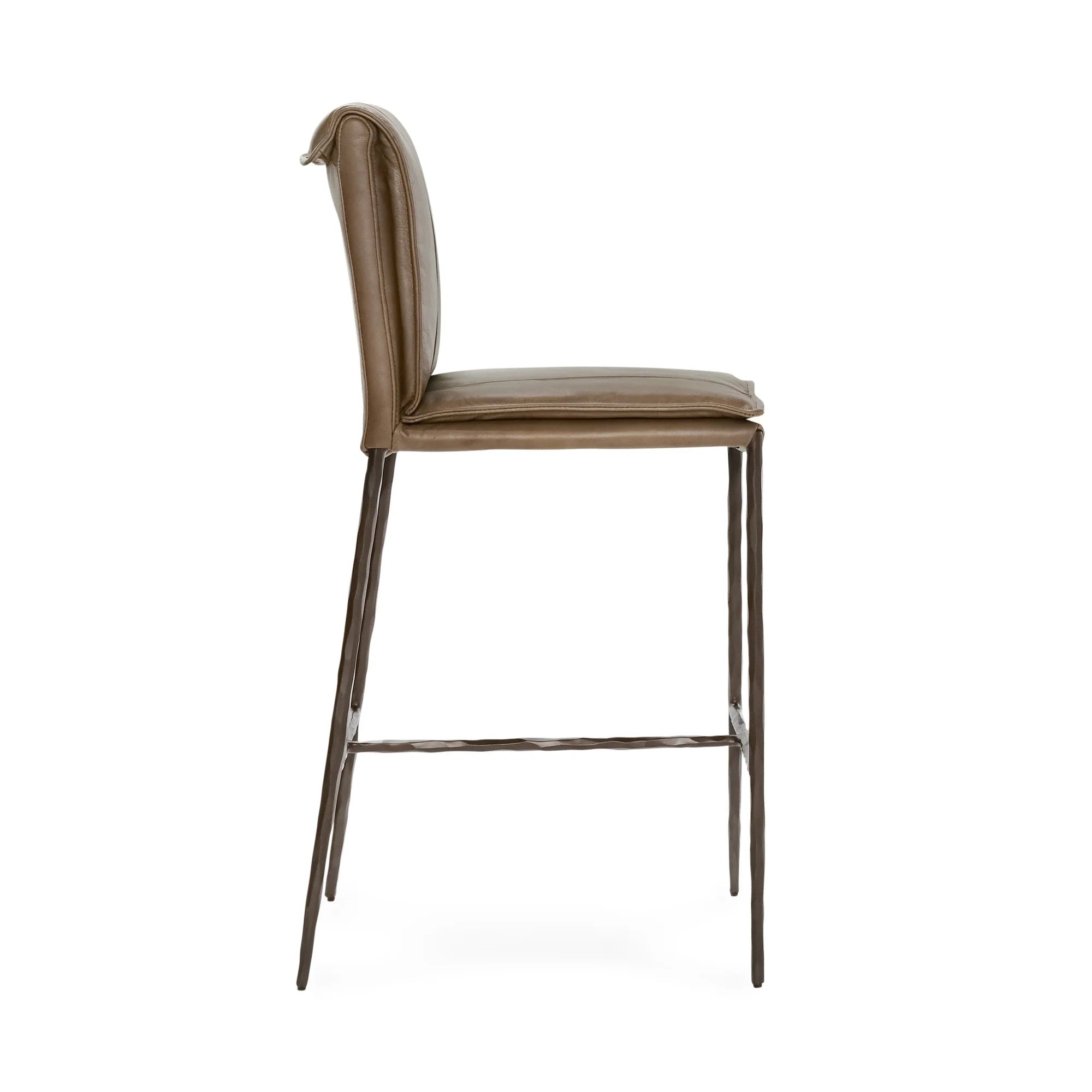 Mayer Counter Stool in Adobe Tan