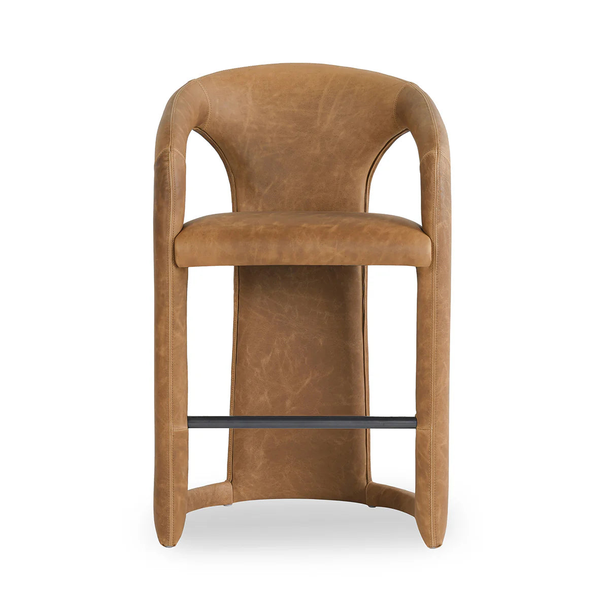 Archie Counter Stool in Maple Brown