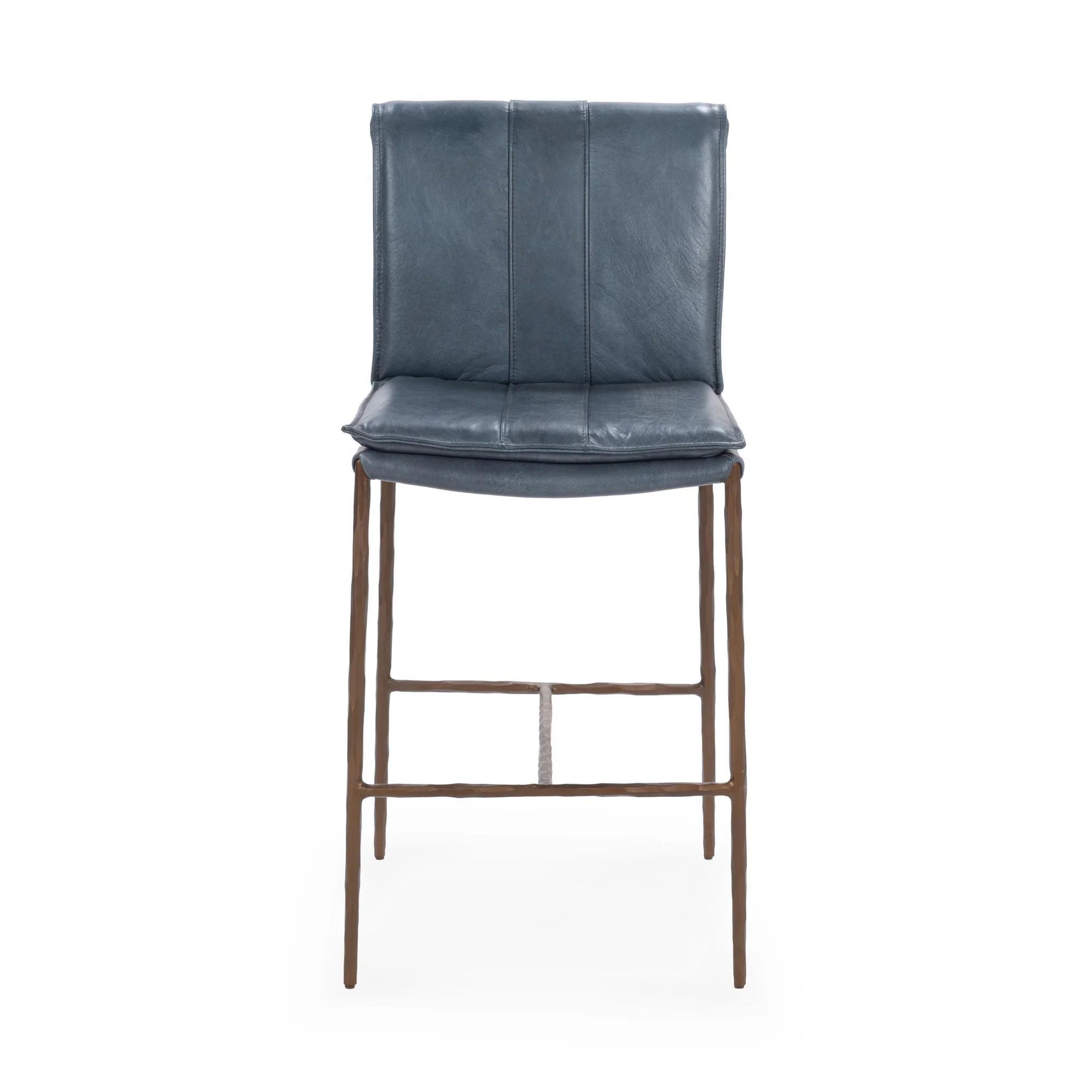 Mayer Counter Stool in Ocean Blue