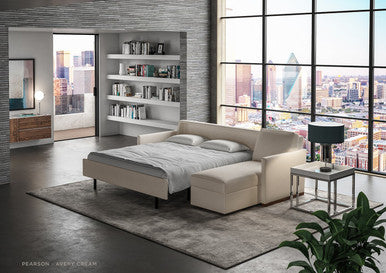 Pearson Queen Sleeper by American Leather at Artful Lodger in Charlottesville, VA