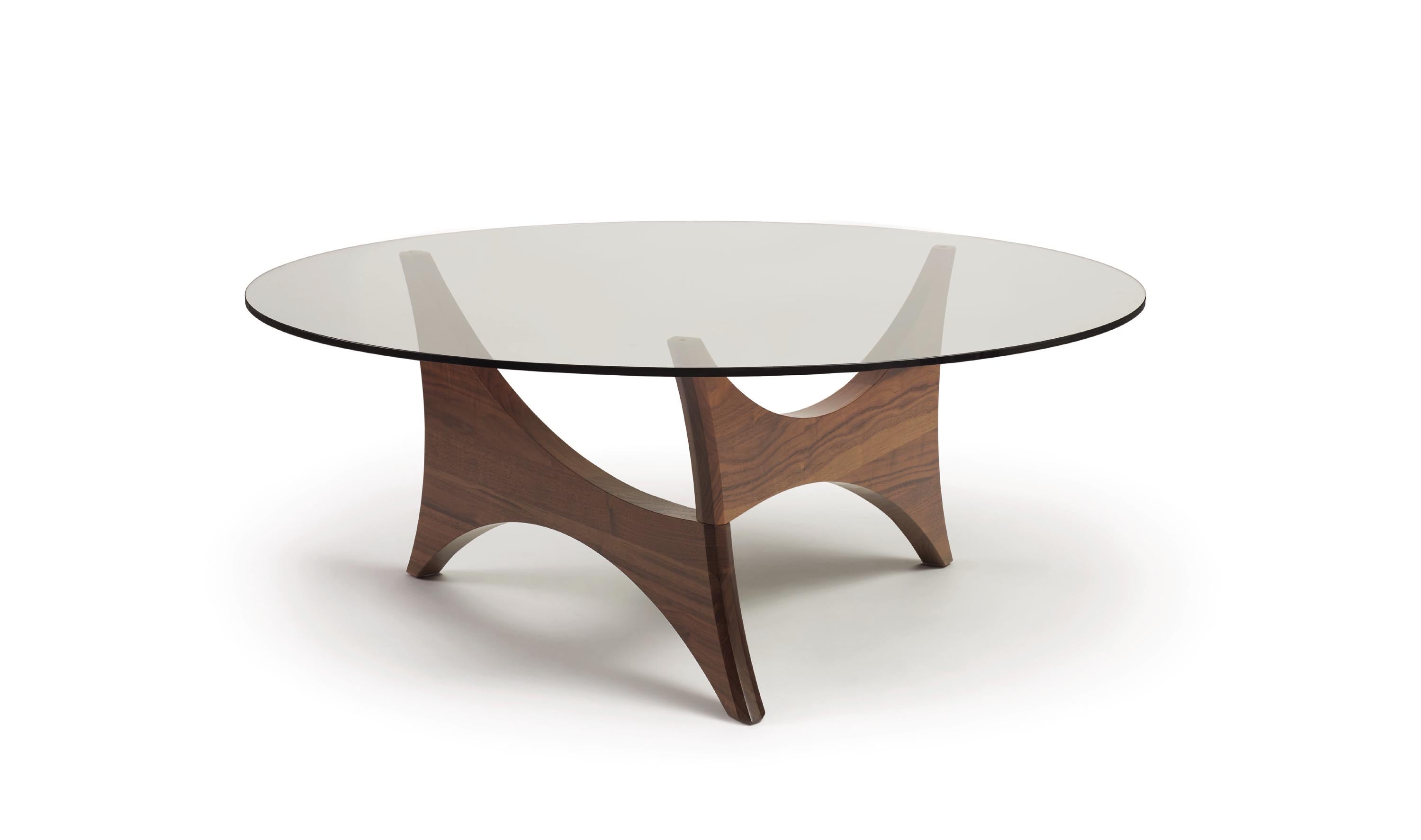 Pivot Coffee Table in Natural Walnut
