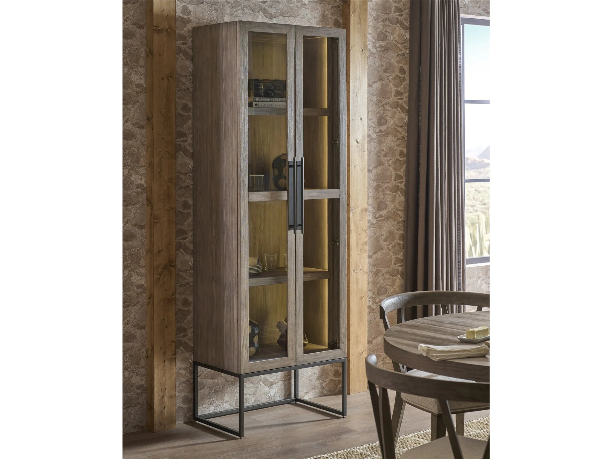 Boulder Display Cabinet