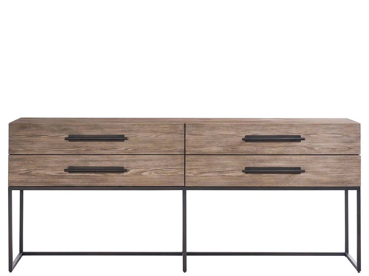 Boulder Metal Base Console